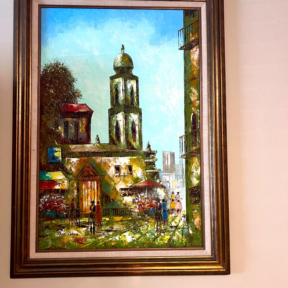I am selling a beautiful painting for your home moving to a smaller space